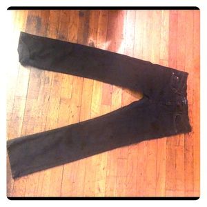 Black Straight leg Earl Jeans